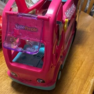 Fisher-Price Pink and Purple Toy Van